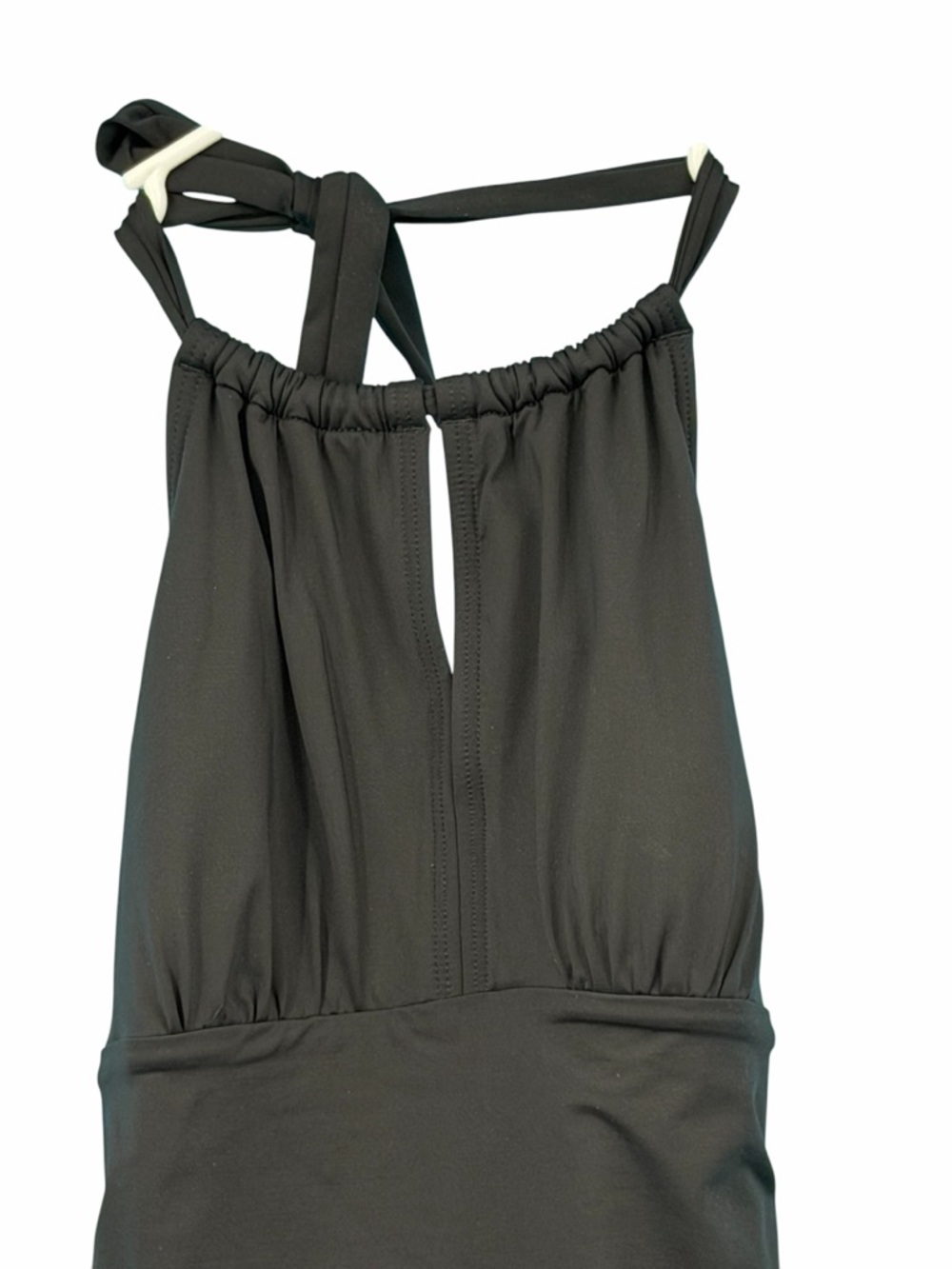 Tommy Bahama Black Halter One-Piece Swimsuit - Picture 4 of 9